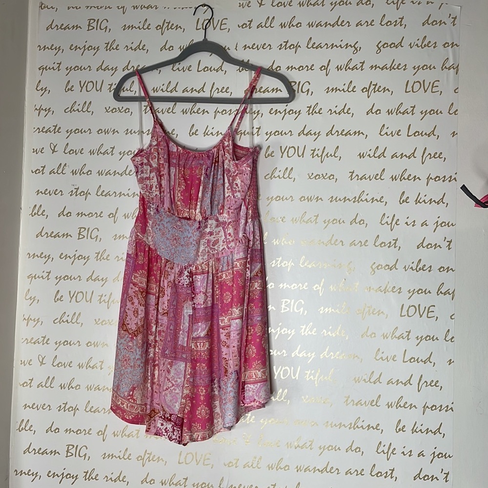 Pink romper